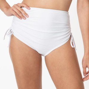 NWT Unique Vintage White Provincetown Swim Bottom